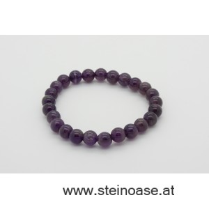 Armband Amethyst 8mm